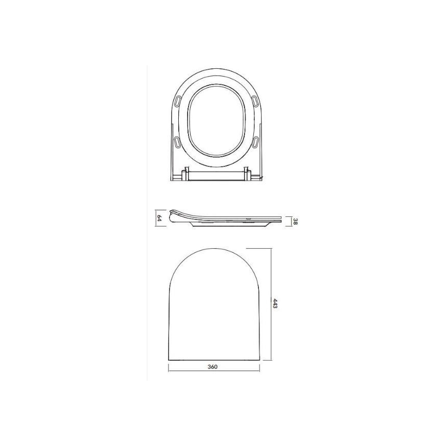 Karājamais WC CITY OVAL + tualetes sēdeklis SoftClose CITY OVAL + skalošanas poga SIGMA + iebūvējamais modulis + izolācijas paliktnis