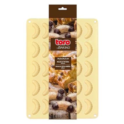 Silikona cepamforma TORO krēmkrāsaina