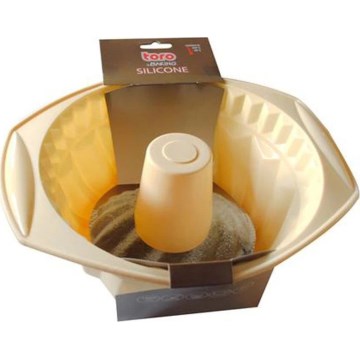 Silikona forma bundt kūkai TORO krēmkrāsā
