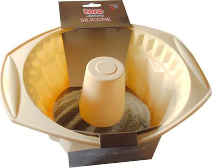 Silikona forma bundt kūkai TORO krēmkrāsā