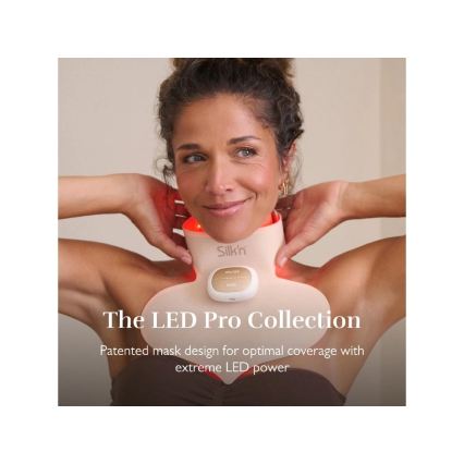 Silk’n - LED terapeitiska krūškurvja maska LED/5V bēša
