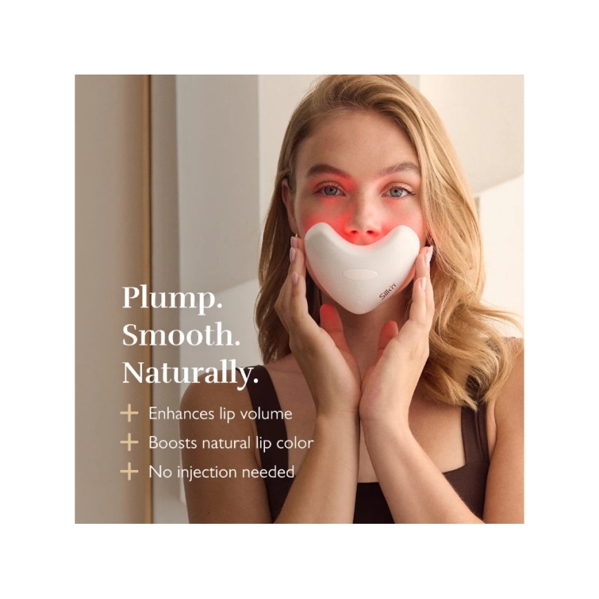 Silk’n - LED terapeitiska lūpu maska LED/5V 500 mAh bēša