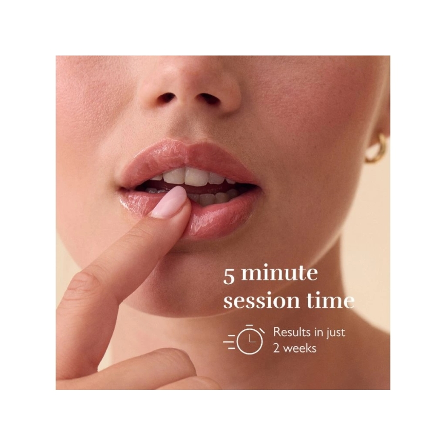 Silk’n - LED terapeitiska lūpu maska LED/5V 500 mAh bēša