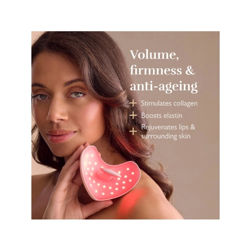 Silk’n - LED terapeitiska lūpu maska LED/5V 500 mAh bēša