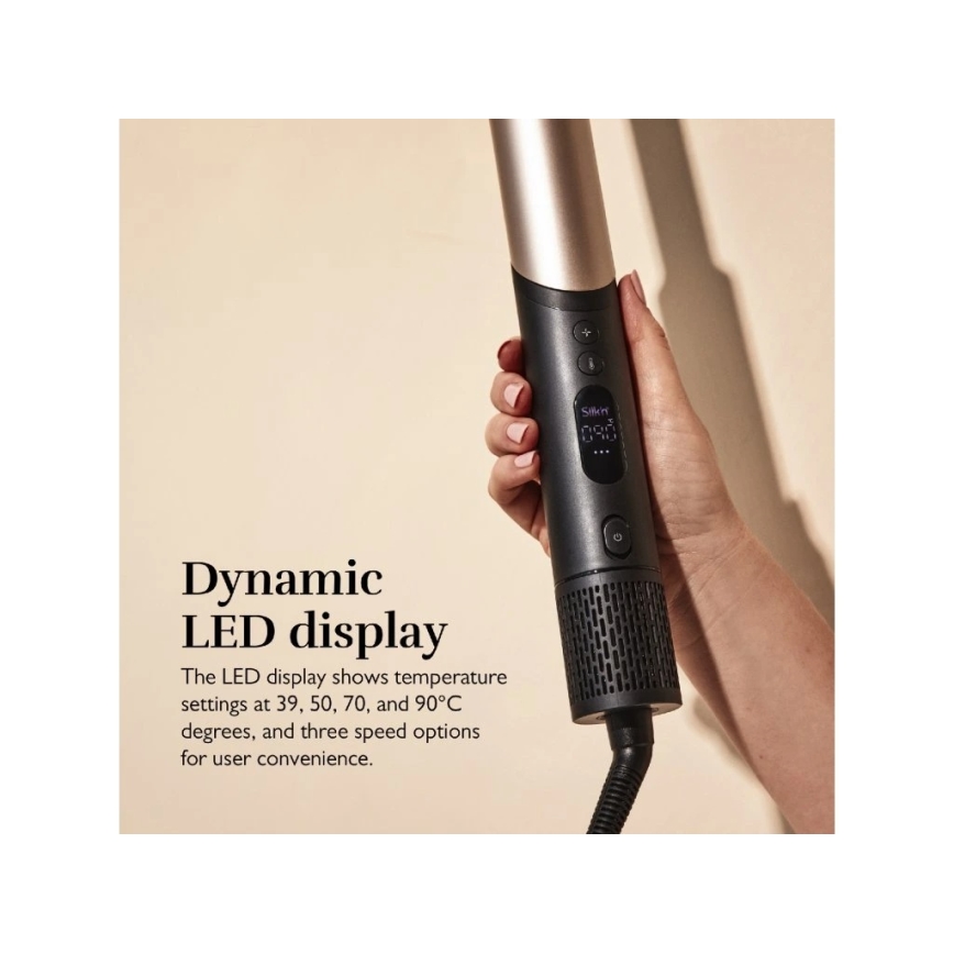 Silk’n - Matu fēns SILKYAIR FLEX 230V melns/zeltains