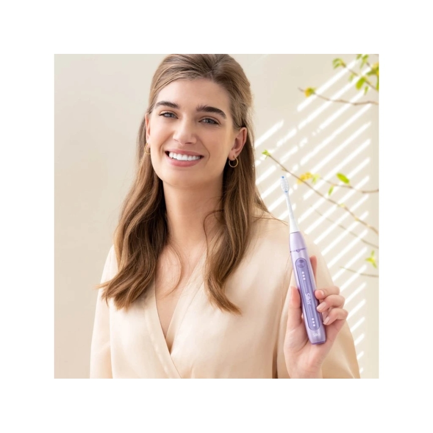 Silk’n - soniskā vibrējošā zobu birste SONIC YOU 3350 mAh IPX7 violeta