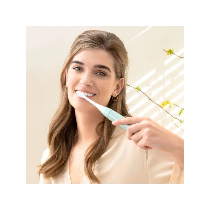 Silk’n - soniskā vibrējošā zobu suka SONIC YOU 3350 mAh IPX7 zaļa