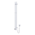 SILOUETTE elektriskais dvieļu žāvētājs ar termostatu 70W 120x9 cm balts, labais