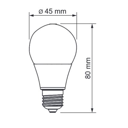 Sinclair - LED Spuldze E14/5W/230V 3000K