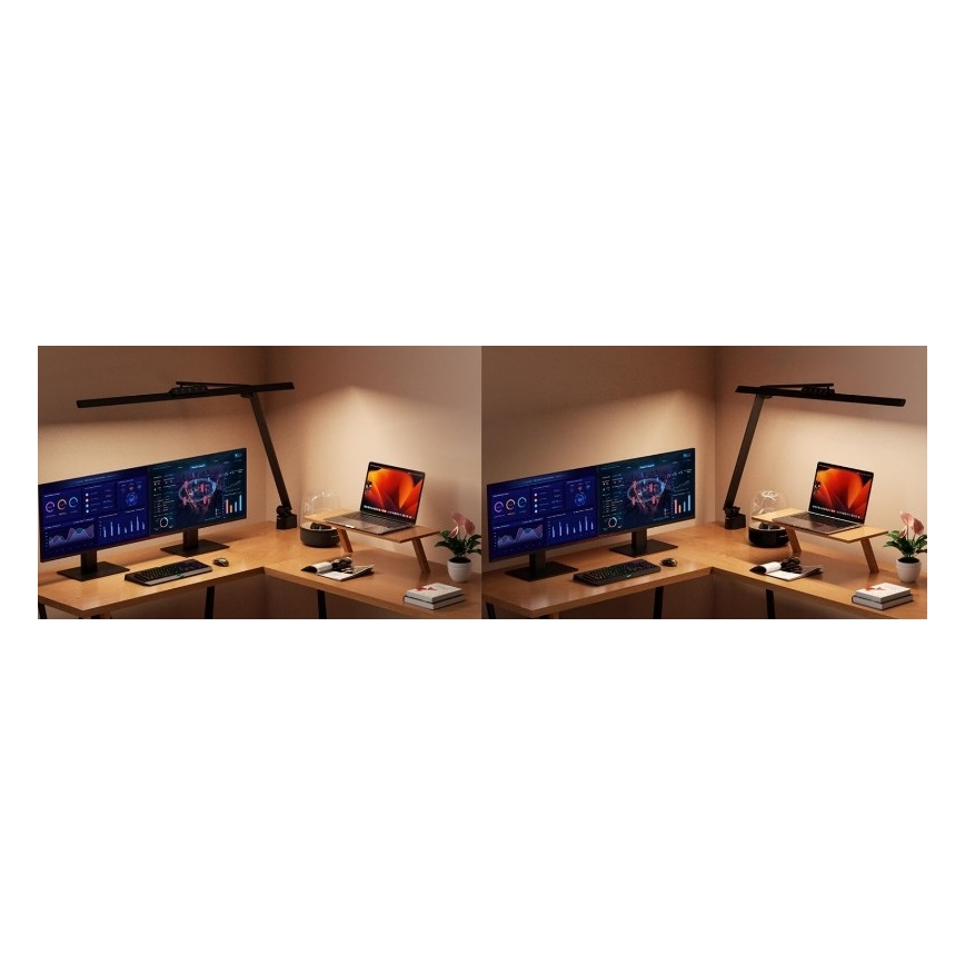Sinclair - LED galda lampa ar skārienjutīgu aptumšināšanu LGS LED/18W/230V 2700-6500K CRI 95