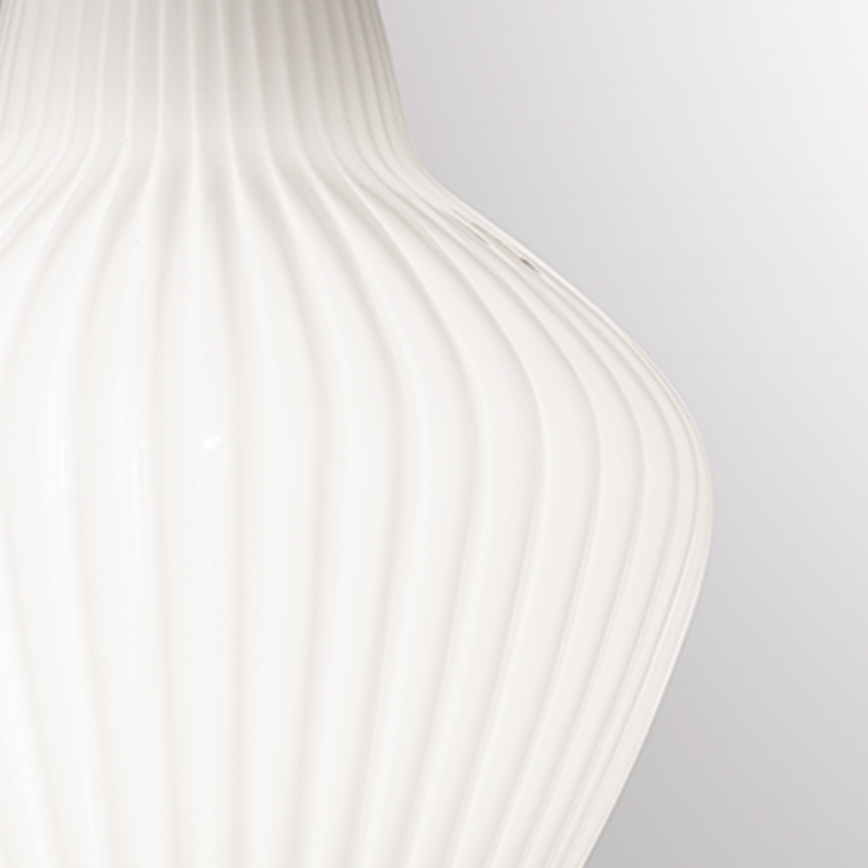 SIRU - Lustra ar auklu LONDON 1xE27/60W/230V balta/spīdīgi hromēts Venēcijas stikls