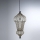 SIRU - Lustra ar ķēdi BABÀ 1xE27/60W/230V d. 30 cm caurspīdīga/brūna Venēcijas stikls