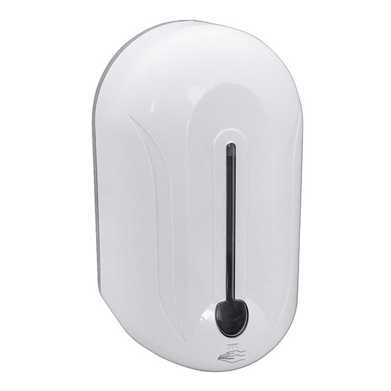 Šķidro ziepju dozators 14x23,5 cm, balts