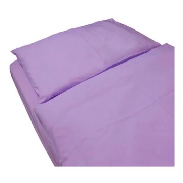 SkinPro Silver - Antibakteriāls pārvalks spilvenam 100x135 cm violets