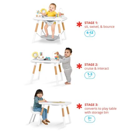 Skip Hop - Bērnu aktivitātes centrs 3in1 DISCOVEROSITY 3xAAA
