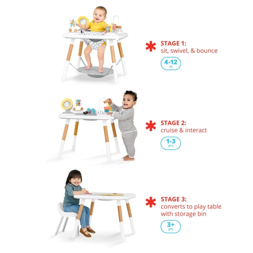 Skip Hop - Bērnu aktivitātes centrs 3in1 DISCOVEROSITY 3xAAA