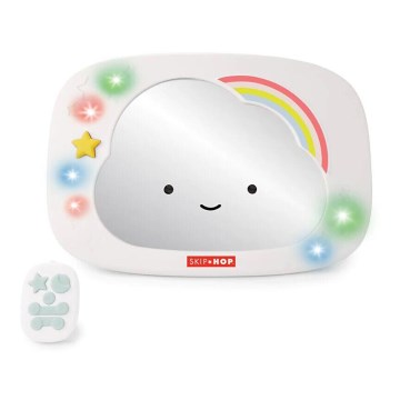 Skip Hop - Bērnu atpakaļskata spogulis automašīnai LINING CLOUD 3xAA