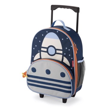 Skip Hop - Bērnu ceļojumu koferis SPARK STYLE kosmosa raķete