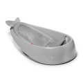 Skip Hop - Bērnu vanniņa ar ergonomisku spilventiņu MOBY 3 pelēka