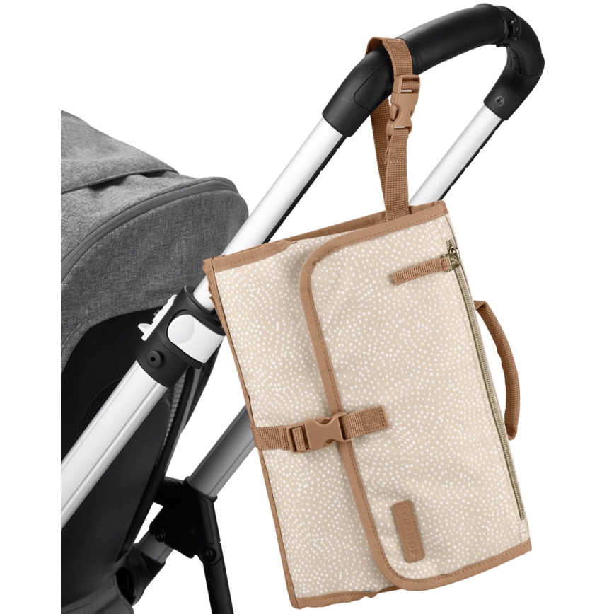 Skip Hop - Ceļojumu pārtīšanas paliktnis un soma 2in1 PRONTO bēša
