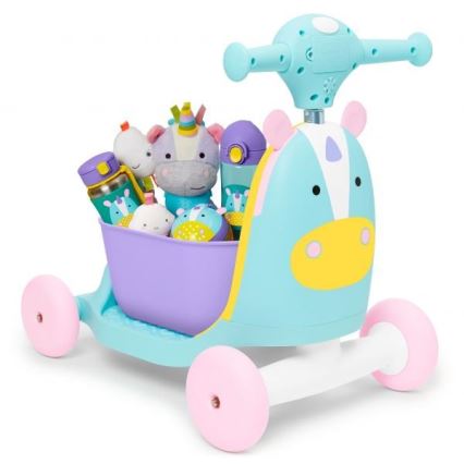 Skip Hop - Skrejritenis 3in1 ZOO vienradzis 3xAAA