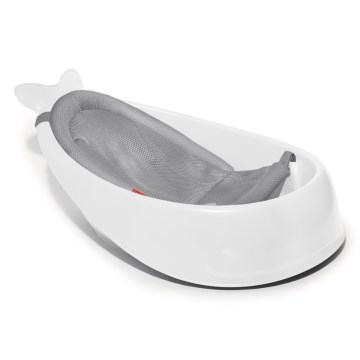 Skip Hop - Vanna zīdaiņiem ar ergonomisku paklājiņu MOBY 3 balta