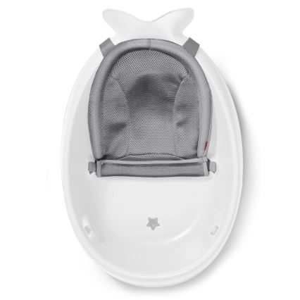 Skip Hop - Vanna zīdaiņiem ar ergonomisku paklājiņu MOBY 3 balta