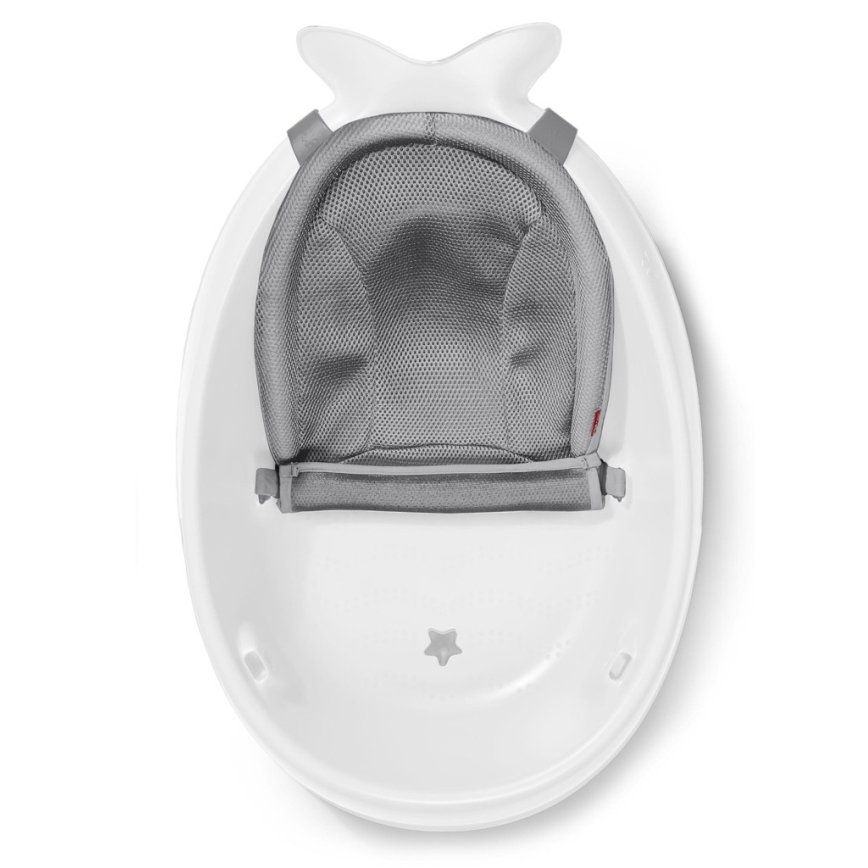 Skip Hop - Vanna zīdaiņiem ar ergonomisku paklājiņu MOBY 3 balta