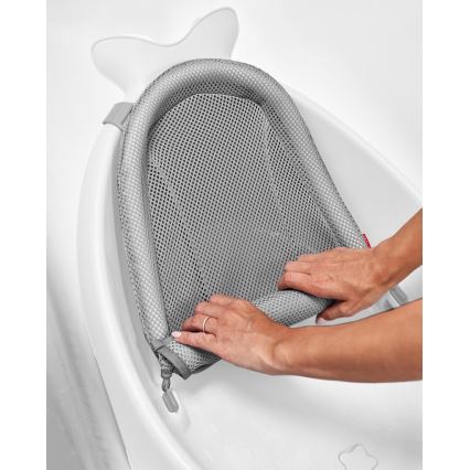 Skip Hop - Vanna zīdaiņiem ar ergonomisku paklājiņu MOBY 3 balta