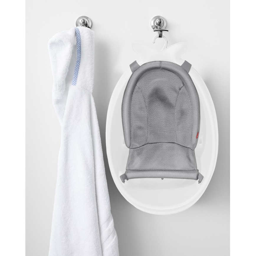 Skip Hop - Vanna zīdaiņiem ar ergonomisku paklājiņu MOBY 3 balta