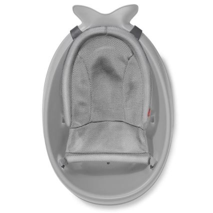 Skip Hop - Vanna zīdaiņiem ar ergonomisku paklājiņu MOBY 3 pelēka