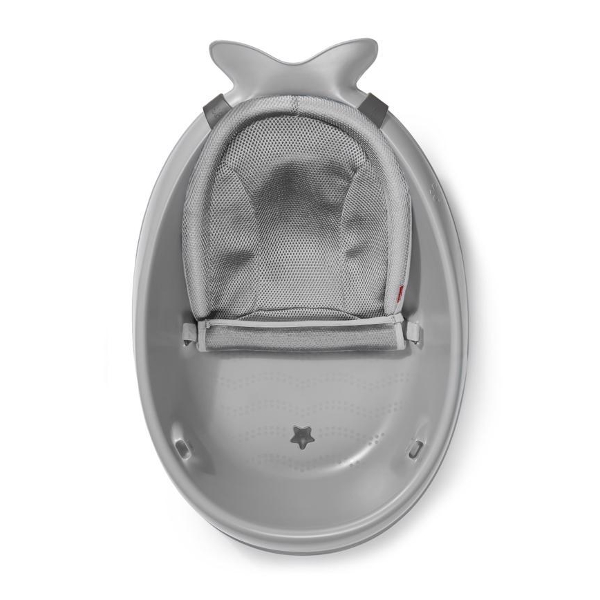 Skip Hop - Vanna zīdaiņiem ar ergonomisku paklājiņu MOBY 3 pelēka
