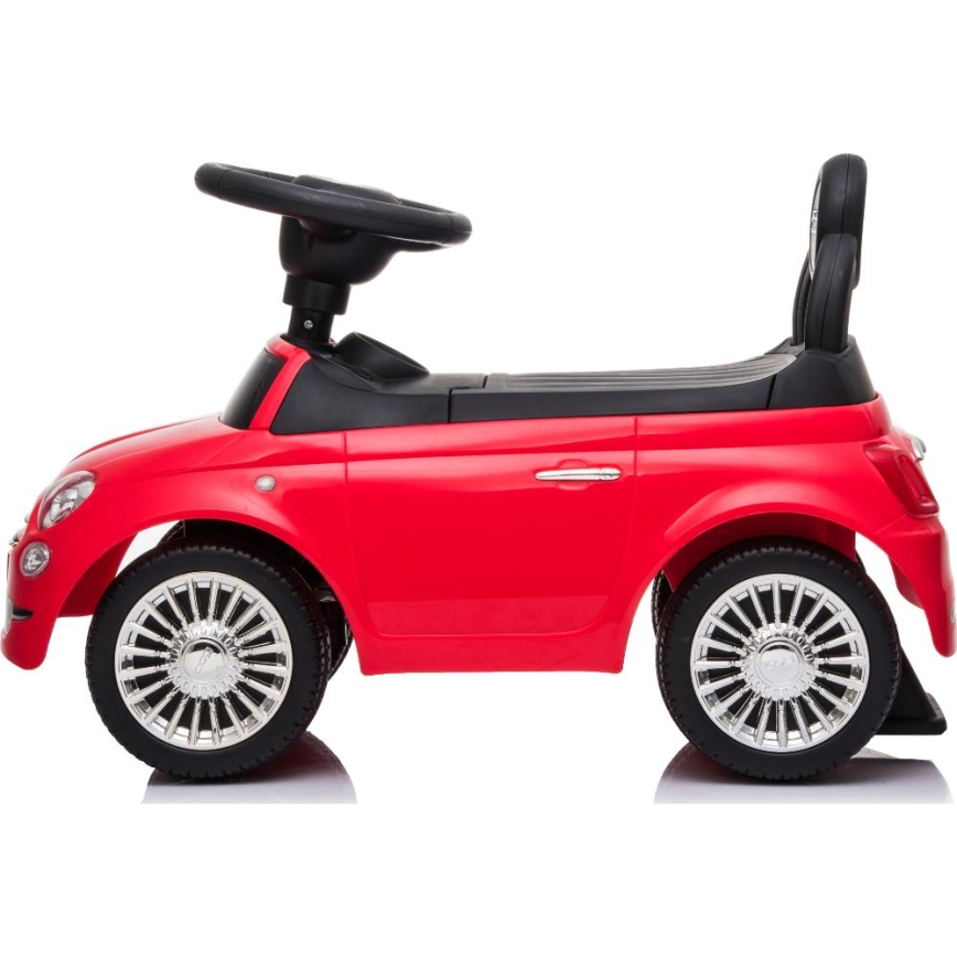 Skrejritenis Fiat 500 2xAA sarkana