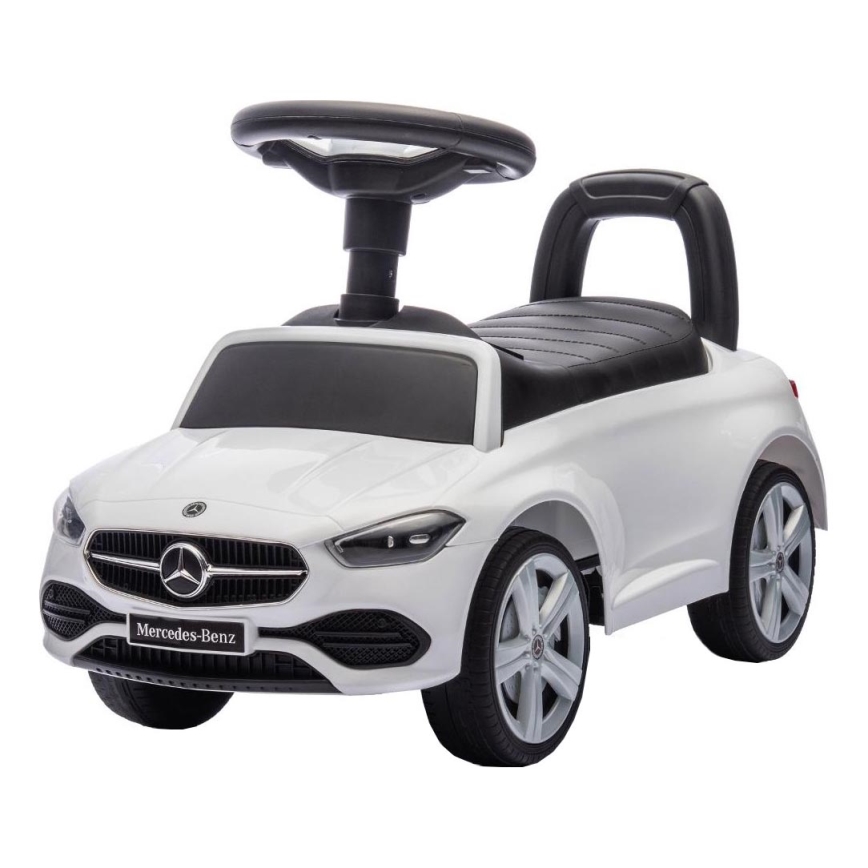 Skrejritenis Mercedes C-Class 2xAA balta