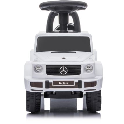 Skrejritenis Mercedes G350d 2xAA balta/melna