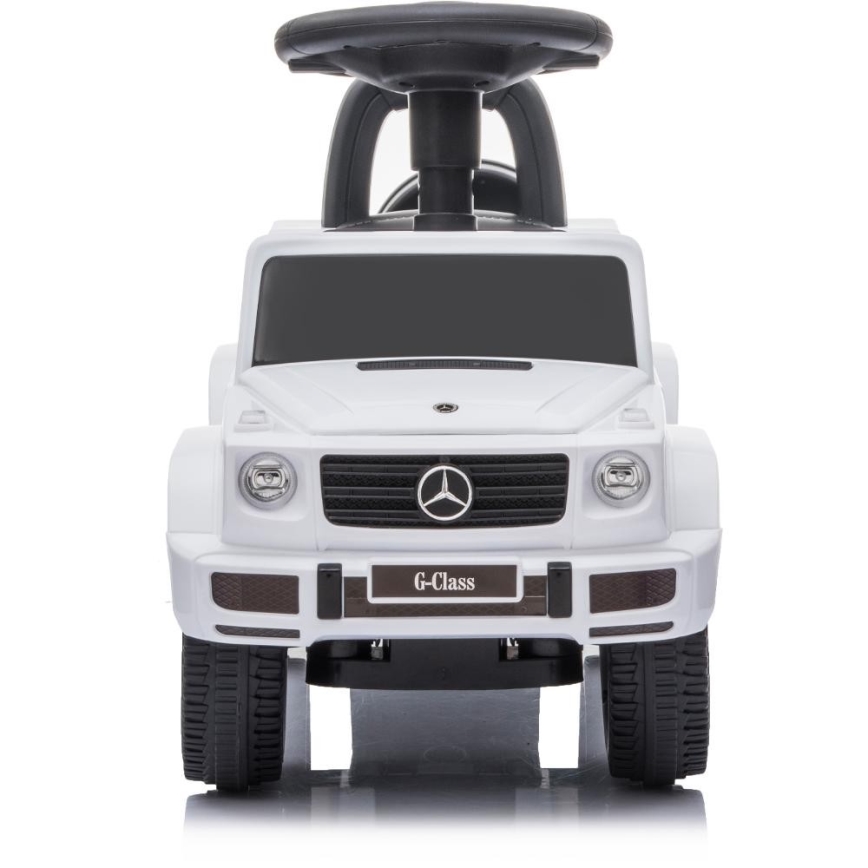 Skrejritenis Mercedes G350d 2xAA balta/melna