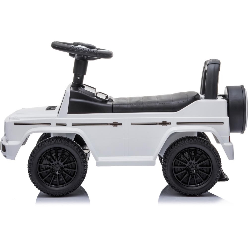 Skrejritenis Mercedes G350d 2xAA balta/melna