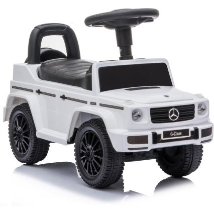 Skrejritenis Mercedes G350d 2xAA balta/melna
