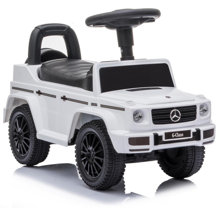 Skrejritenis Mercedes G350d 2xAA balta/melna