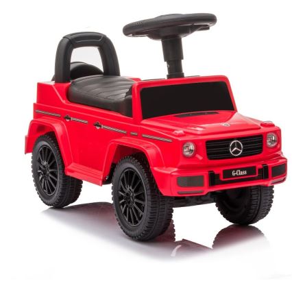 Skrejritenis Mercedes G350d 2xAA sarkana/melna