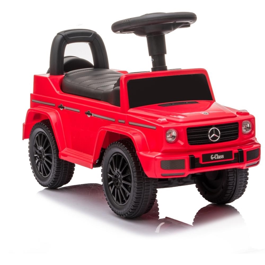 Skrejritenis Mercedes G350d 2xAA sarkana/melna