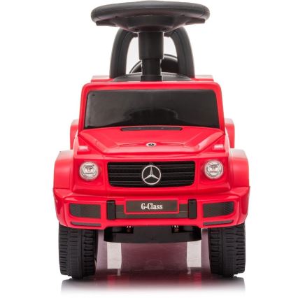 Skrejritenis Mercedes G350d 2xAA sarkana/melna