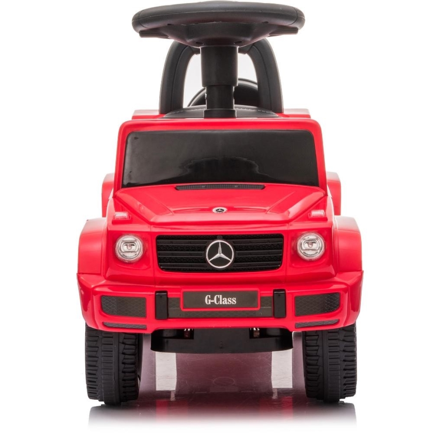 Skrejritenis Mercedes G350d 2xAA sarkana/melna