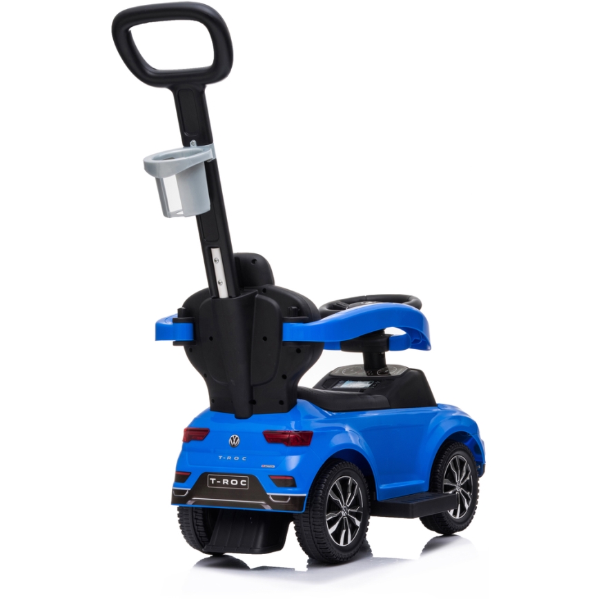 Skrejritenis Volkswagen 3in1 2xAA zila/melna