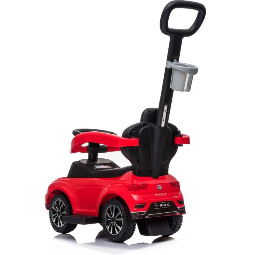 Skrejritenis Volkswagen 3in1 sarkans/melns