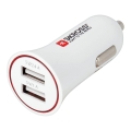 SKROSS - Auto lādētājs 2xUSB/3400mA/12-24V/5V