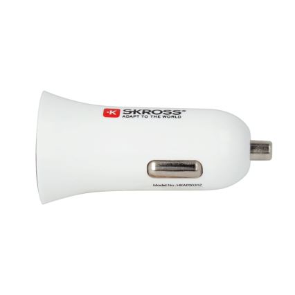 SKROSS - Auto lādētājs 2xUSB/3400mA/12-24V/5V