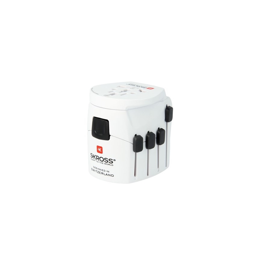 SKROSS - Universāls ceļojuma adapteris 6,3A