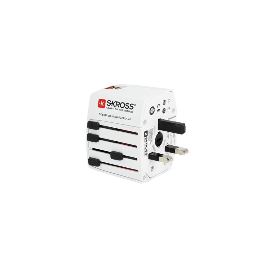 MUV ceļojumu lādētājs AC ar USB A un USB‑C, 15 W