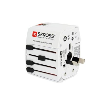 MUV ceļojumu lādētājs AC ar USB A un USB‑C, 15 W